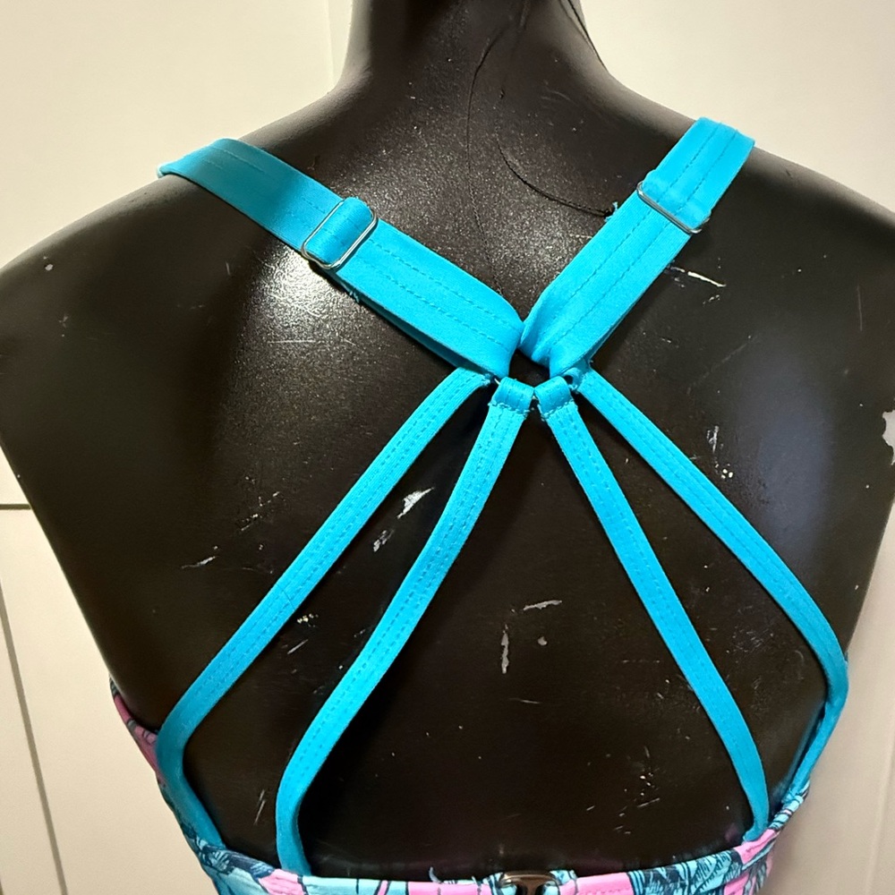 Next 25 Floral Bikini Swim Top - Picture 3 of 5